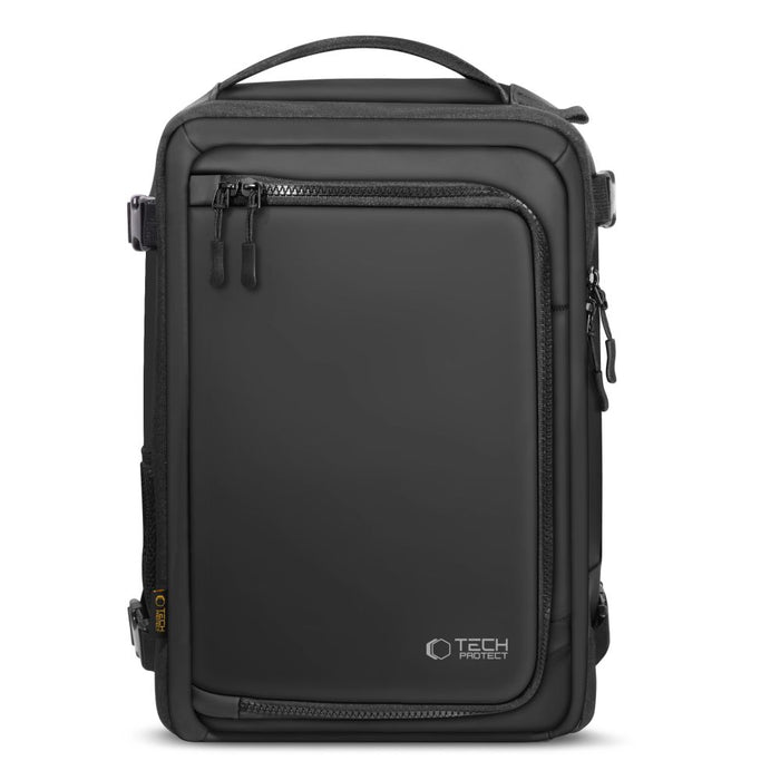 Раница Tech-Protect Defender S50 за Ryanair и Wizzar, 20L лаптоп - черна