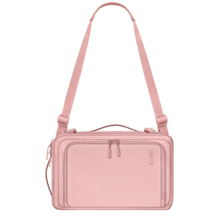 Раница Tech-Protect Defender S50 за Ryanair и Wizzar, 20L лаптоп - розова