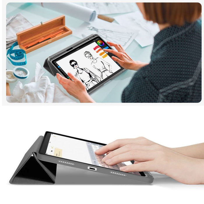 Калъф Tech-Protect SC Pen Canvas за iPad 10.9” 2022 / iPad 11” 2025 - сив