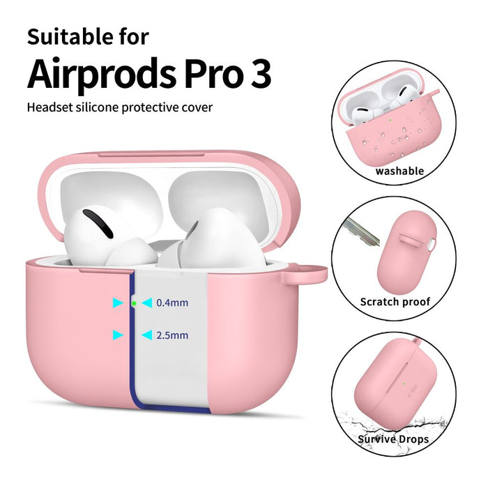 Силиконов калъф Tech-Protect Hook за AirPods Pro - розов