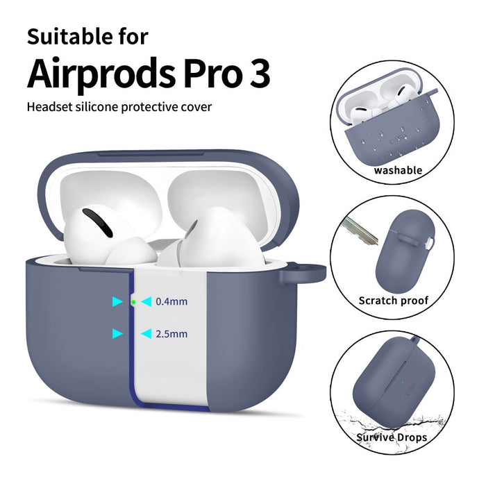 Силиконов калъф Tech-Protect Hook за AirPods Pro - син