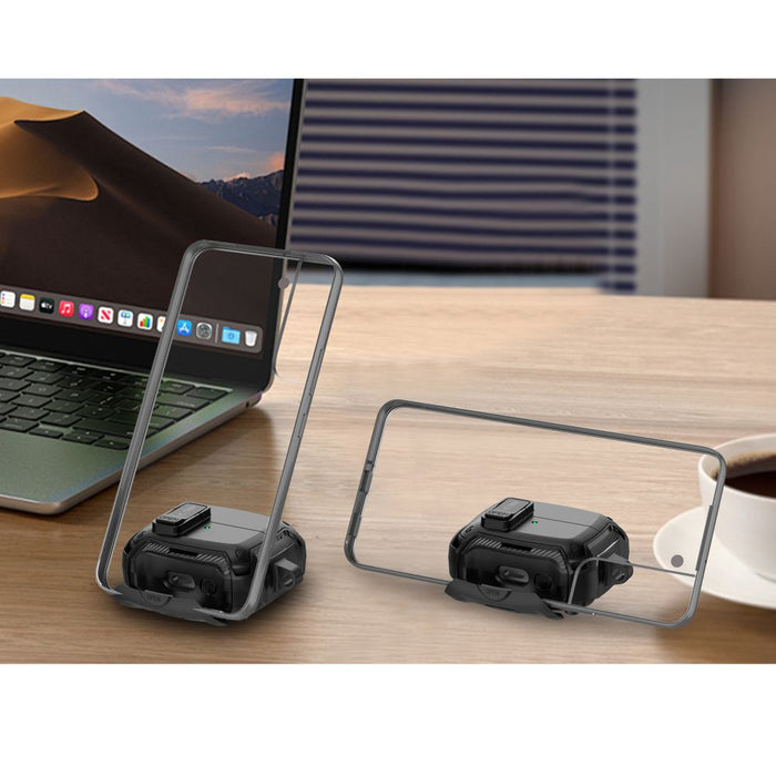 Силиконов калъф Tech-Protect Hook за Samsung Galaxy Buds 3 / 3 FE / 3 Pro - черен