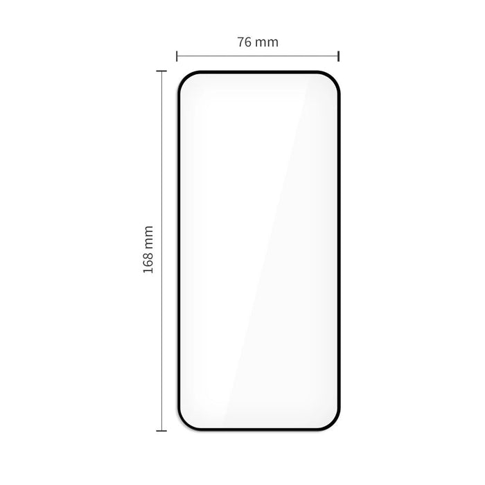 Tech-Protect Glass Fit+ 2 броя закалено стъкло за Xiaomi Redmi 15C 173 мм / Poco C85 173 мм - черно