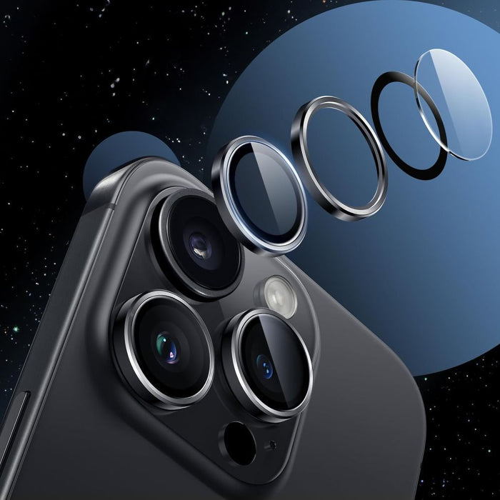 Калъф Tech-Protect Camring Fit+ за камера за iPhone 17 - лилав