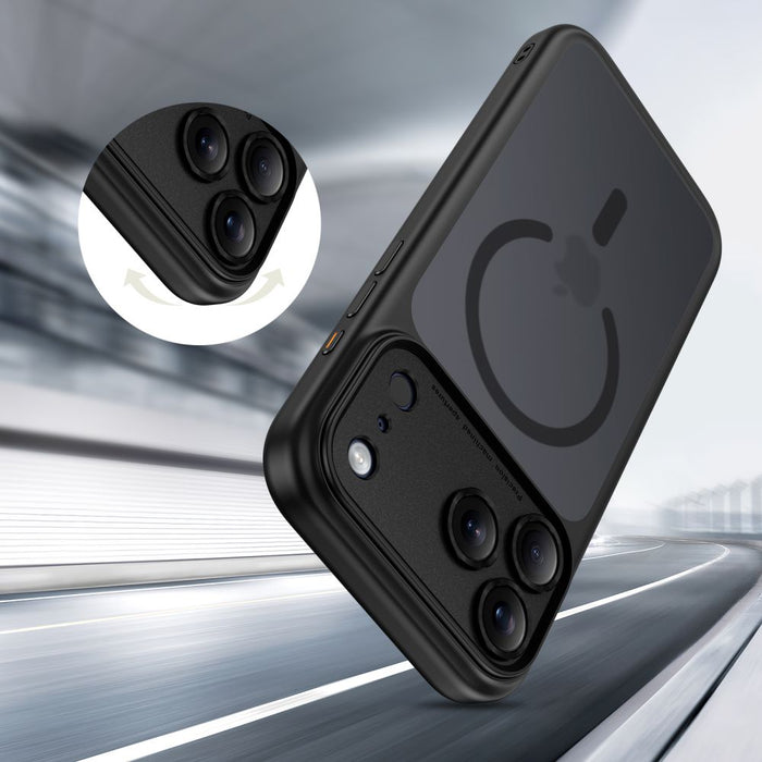 Кейс Tech-Protect Magpeak Magsafe CC за iPhone 17 Pro - матово черен