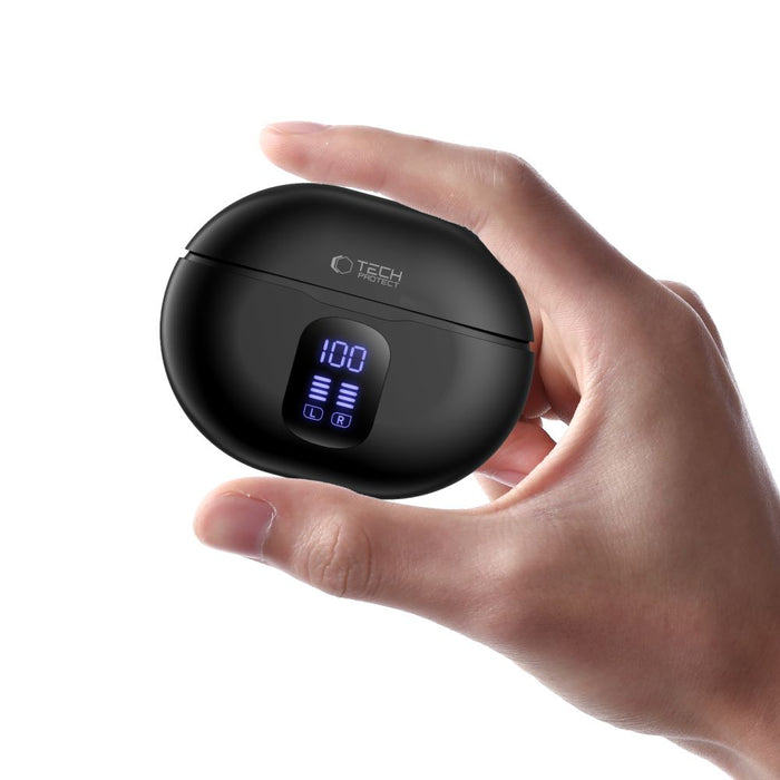 Слушалки Tech-Protect UltraBoost TWS Pro G2 - Черни