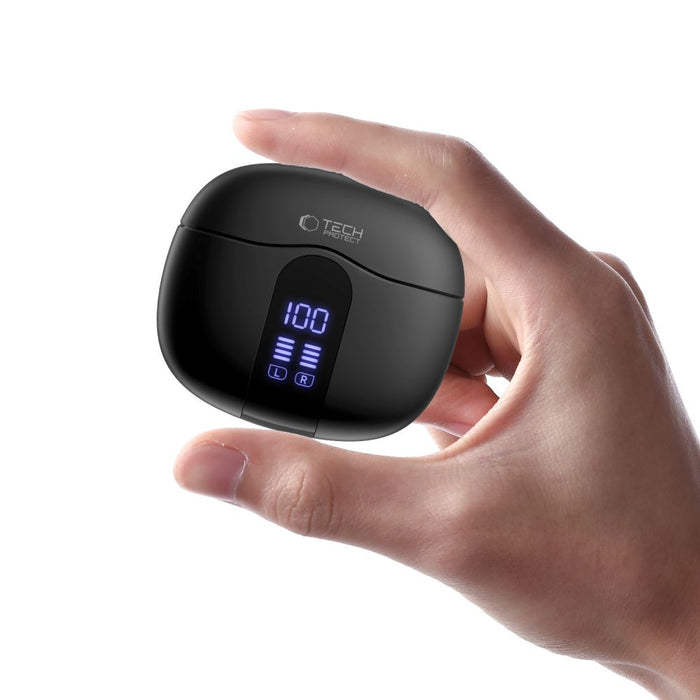 Слушалки Tech-Protect UltraBoost TWS Core G2 - черни