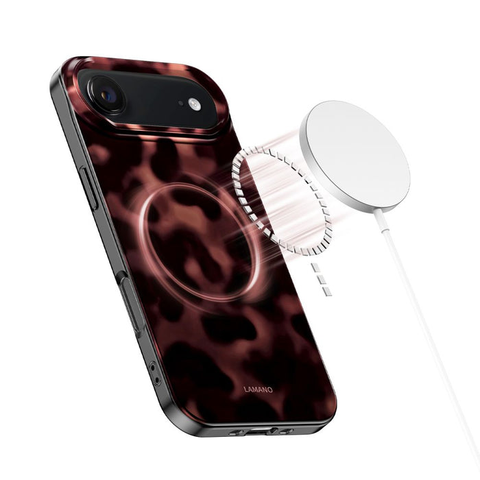 Кейс Tech-Protect Lamano MagSafe за iPhone Air - черен и червен