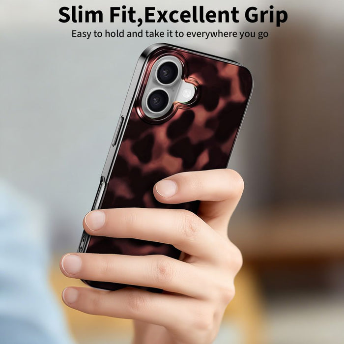 Калъф Tech-Protect Lamano MagSafe за iPhone 16 - черен и червен