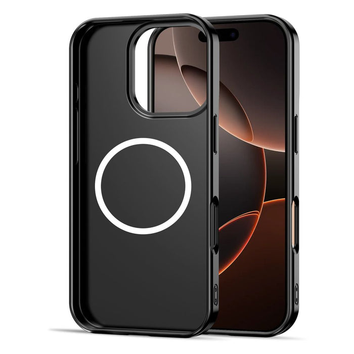 Калъф Tech-Protect Lamano MagSafe за iPhone 16 Pro Max - черен и червен