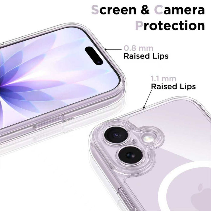 Калъф Tech-Protect Magpeak Magsafe CC за iPhone 17 - прозрачен