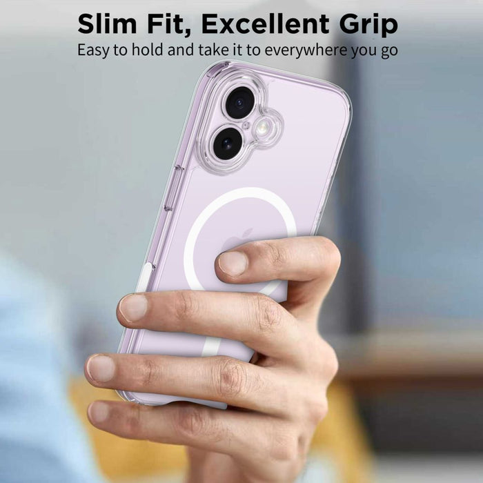 Калъф Tech-Protect Magpeak Magsafe CC за iPhone 17 - прозрачен