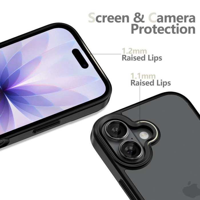 Кейс Tech-Protect MagMat за iPhone 17 - матово черен