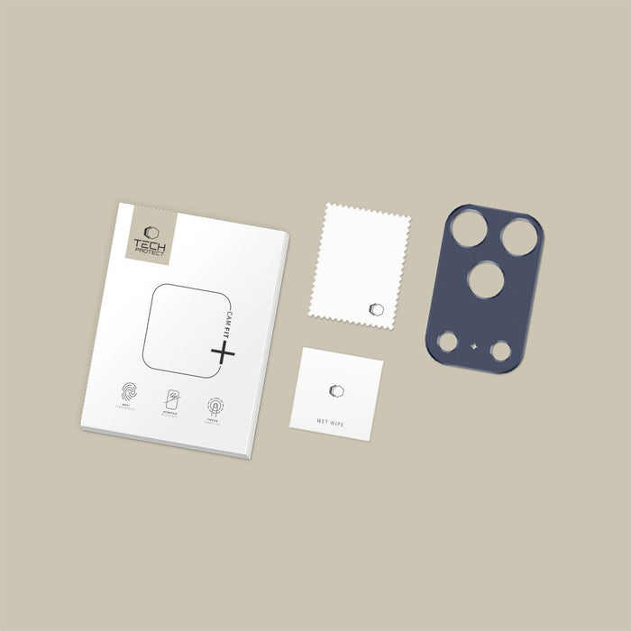 Калъф Tech-Protect Camalloy Fit+ за камера за iPhone 17 Pro Max - тъмносин