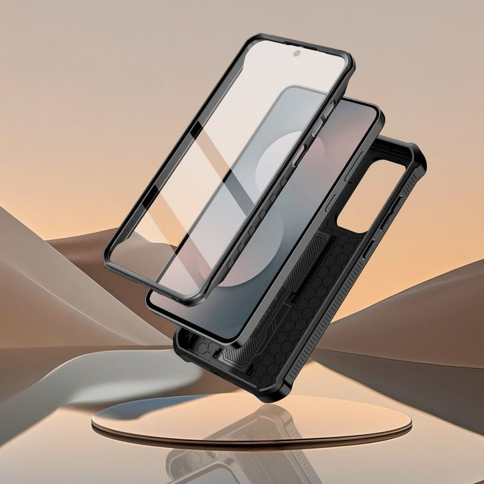 Калъф Tech-Protect Kevlar Cam+ за Samsung Galaxy S25 FE - черен