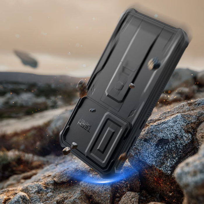 Калъф Tech-Protect Kevlar Cam+ за Samsung Galaxy S25 FE - черен