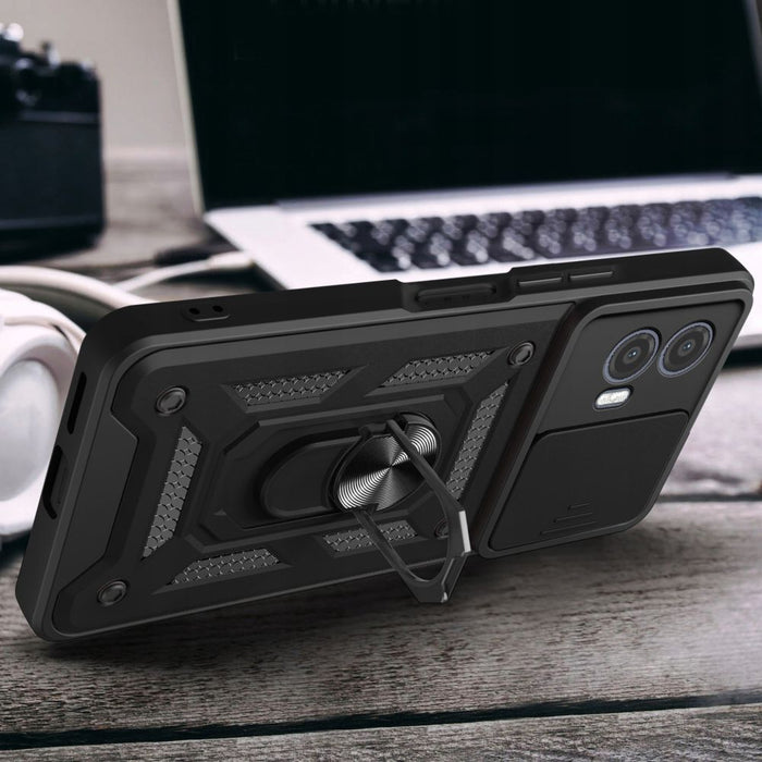Калъф Tech-Protect CamShield Pro за Motorola Moto G73 5G - черен