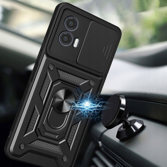 Калъф Tech-Protect CamShield Pro за Motorola Moto G73 5G - черен