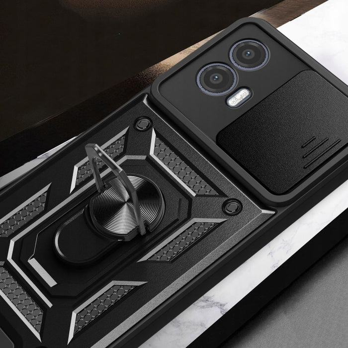 Калъф Tech-Protect CamShield Pro за Motorola Moto G73 5G - черен
