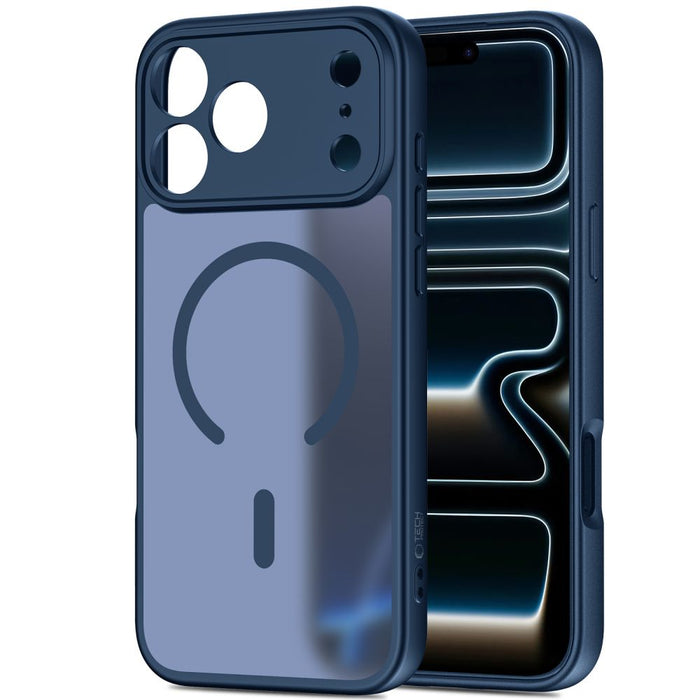 Кейс Tech-Protect BasicMag MagSafe за iPhone 17 Pro - тъмносин