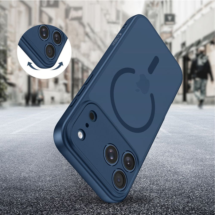 Кейс Tech-Protect BasicMag MagSafe за iPhone 17 Pro - тъмносин