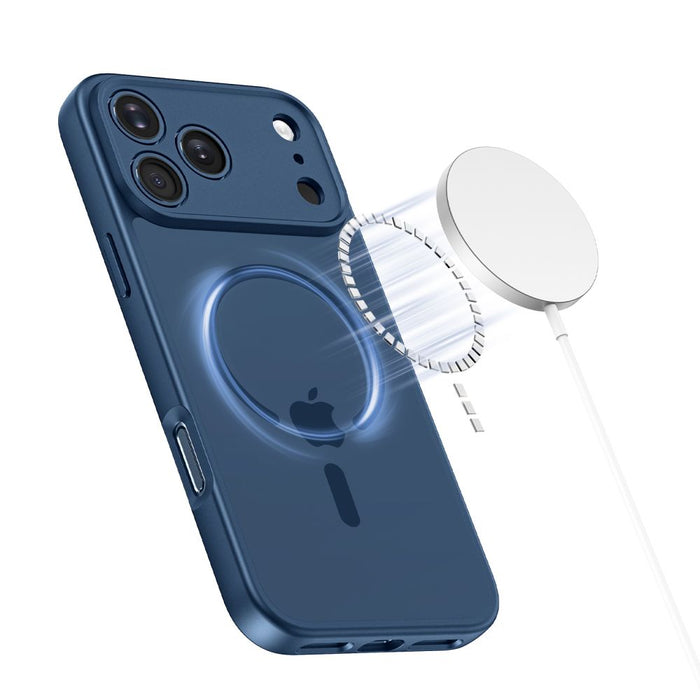Кейс Tech-Protect BasicMag MagSafe за iPhone 17 Pro - тъмносин