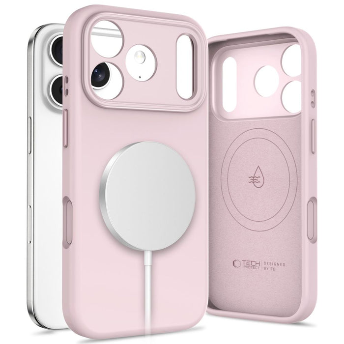 Калъф Tech-Protect Uniq MagSafe за iPhone 17 Pro - розов