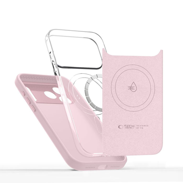 Калъф Tech-Protect Uniq MagSafe за iPhone 17 Pro - розов