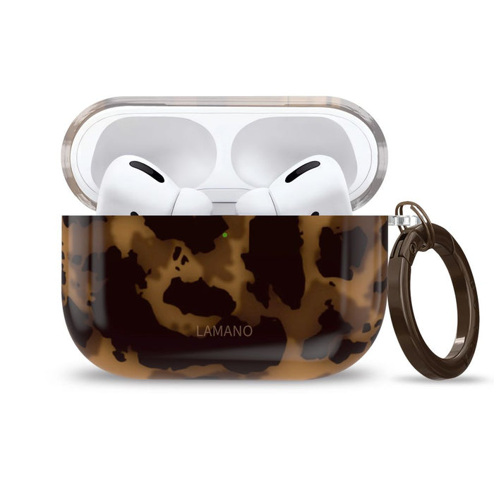 Калъф Tech-Protect Lamano за AirPods Pro 1 / 2 - черен и кафяв