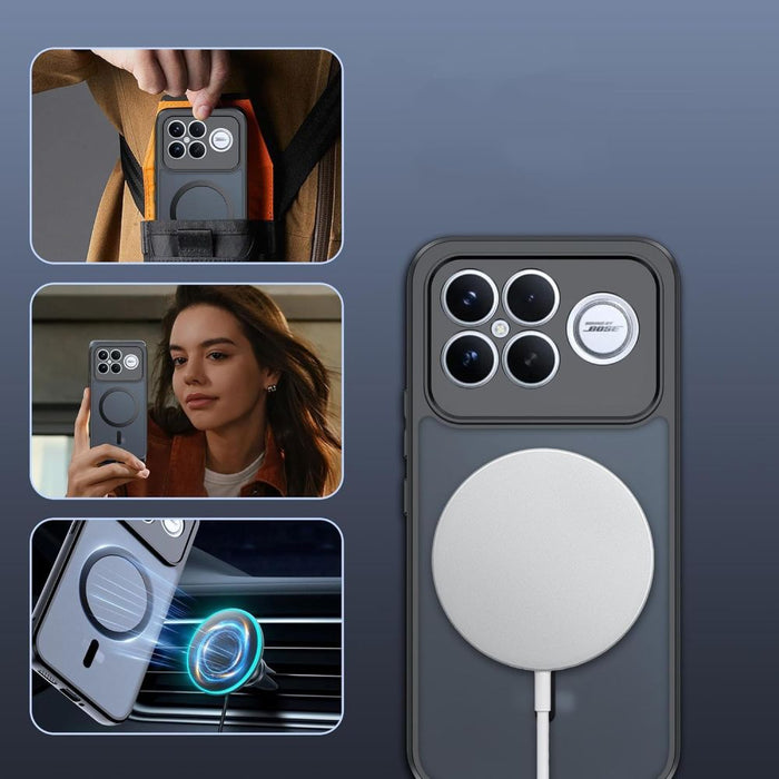 Кейс Tech-Protect MagMat MagSafe за Xiaomi Poco F8 Ultra - черен