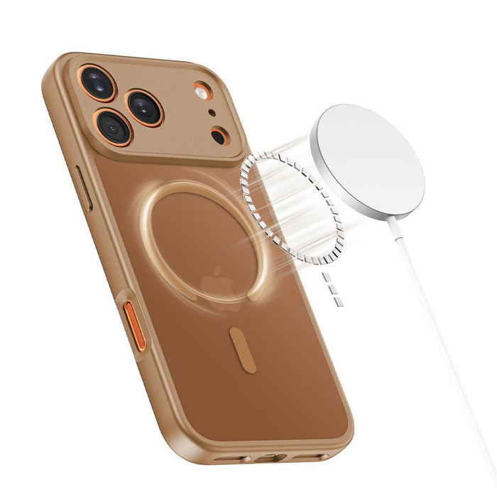 Калъф Tech-Protect BasicMag MagSafe за iPhone 17 Pro Max - кафяв