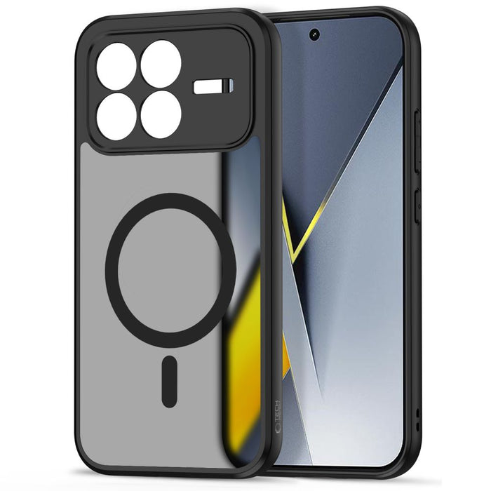 Кейс Tech-Protect MagMat MagSafe за Xiaomi Poco F8 Pro - черен