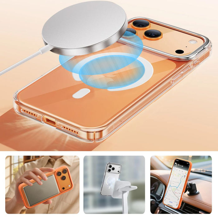Магнитен пръстен MagSafe Tech-Protect MMP-200 за телефон - бял