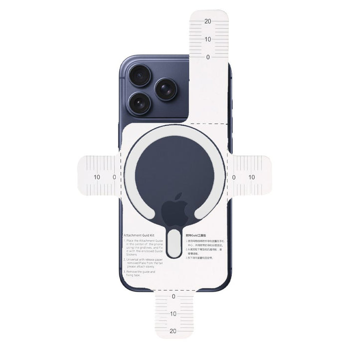 Магнитен пръстен MagSafe Tech-Protect MMP-200 за телефон - бял