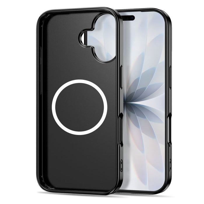 Калъф Tech-Protect Lamano MagSafe за iPhone 17 - черен и кафяв
