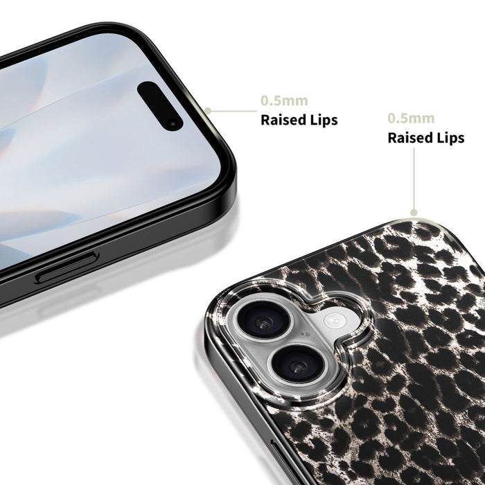 Калъф Tech-Protect Lamano MagSafe за iPhone 17 - черен и кафяв