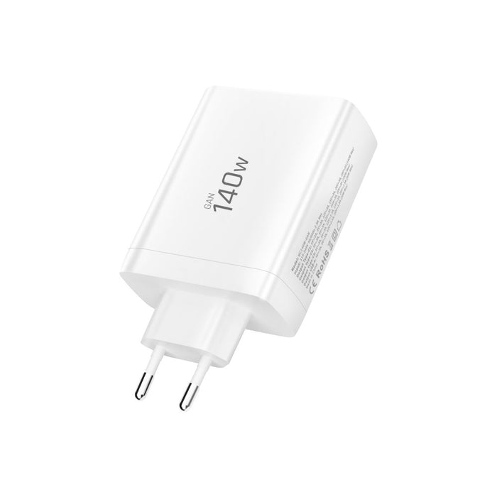 Tech-Protect NC140W-GAN 4-портово 140W зарядно за стена - бяло