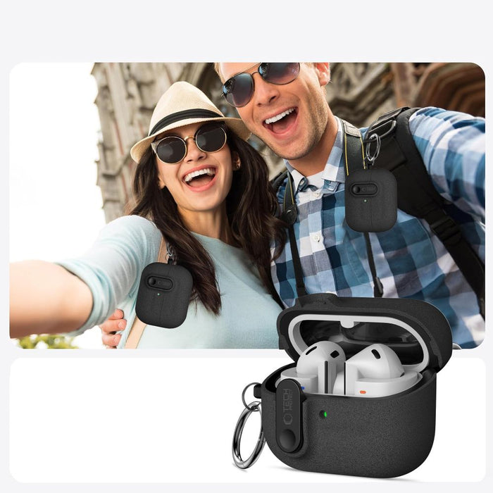 Тънък калъф Tech-Protect Hook за Samsung Galaxy Buds 3 / 3 FE / 3 Pro - черен