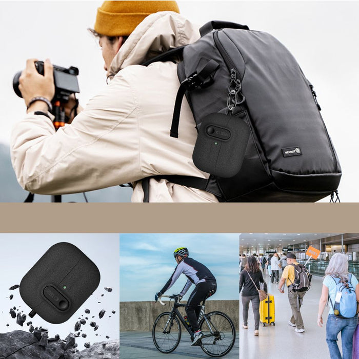 Тънък калъф Tech-Protect Hook за Samsung Galaxy Buds 3 / 3 FE / 3 Pro - черен