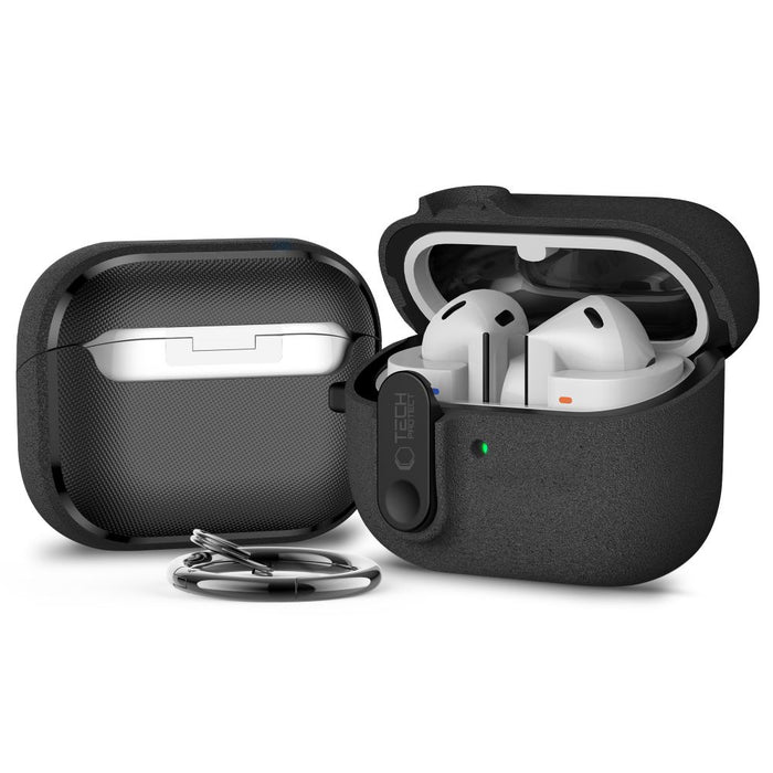Тънък калъф Tech-Protect Hook за Samsung Galaxy Buds 3 / 3 FE / 3 Pro - черен
