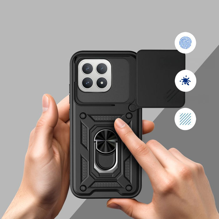 Калъф Tech-Protect CamShield Pro за Xiaomi Poco F8 - черен
