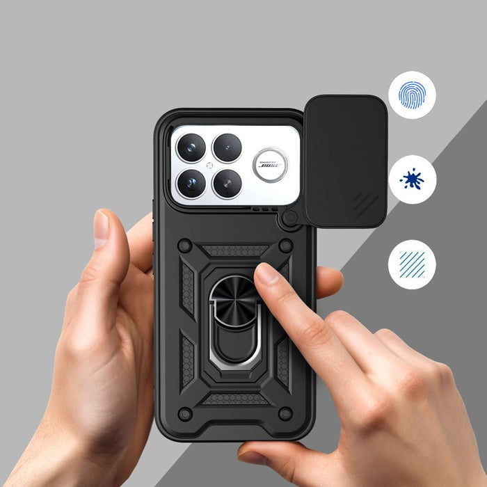 Калъф Tech-Protect CamShield Pro за Xiaomi Poco F8 Ultra - черен