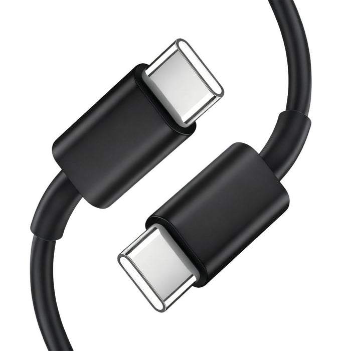 Зарядно за стена Tech-Protect NCA45W-GAN с 2 порта 45W и USB-C кабел - черно