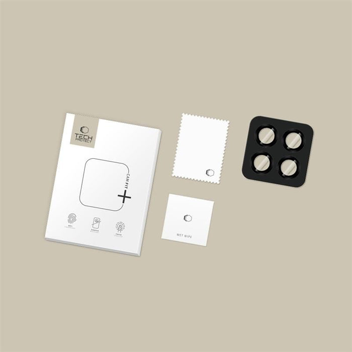 Калъф Tech-Protect Camring Fit+ за камера за Xiaomi Redmi Note 15 Pro 5G / 15 Pro+ - черен