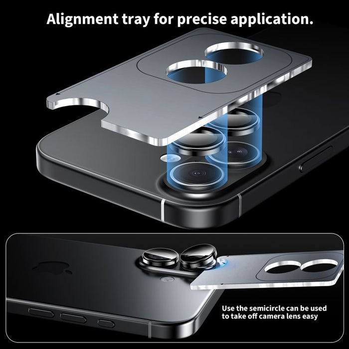 Калъф Tech-Protect Camring Fit+ за камера за Xiaomi Redmi Note 15 Pro 5G / 15 Pro+ - черен