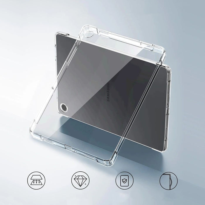 Калъф Tech-Protect FlexAir за Samsung Galaxy Tab A9 / A11 - прозрачен