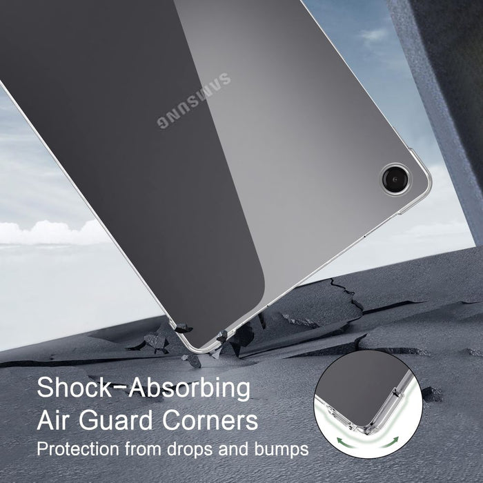 Калъф Tech-Protect FlexAir за Samsung Galaxy Tab A9 / A11 - прозрачен