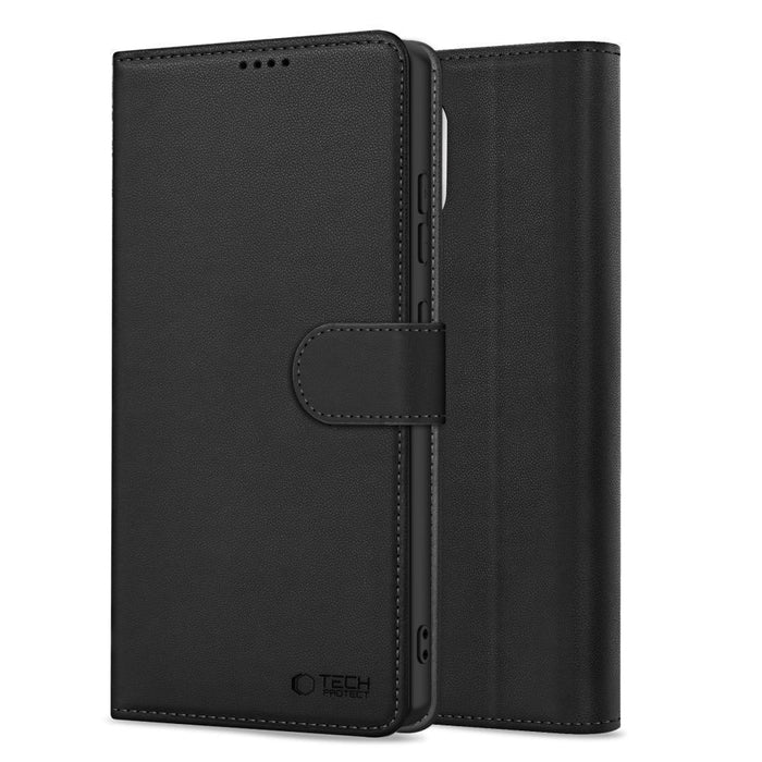 Калъф-портфейл Tech-Protect за Xiaomi Redmi Note 15 Pro 5G - черен