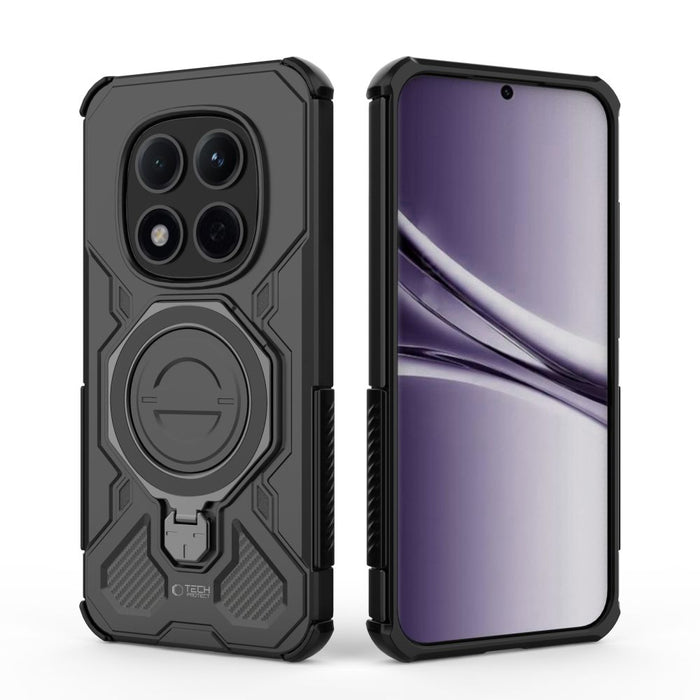 Калъф Tech-Protect TacticStand MagSafe за Xiaomi Poco M8 Pro / Xiaomi Redmi Note 15 Pro+ 5G - черен