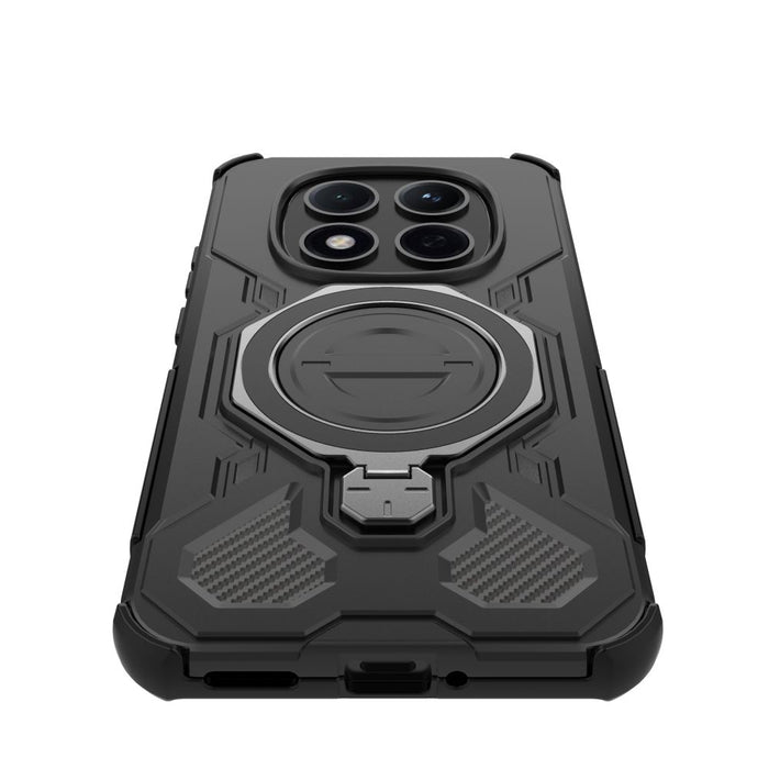 Калъф Tech-Protect TacticStand MagSafe за Xiaomi Poco M8 Pro / Xiaomi Redmi Note 15 Pro+ 5G - черен